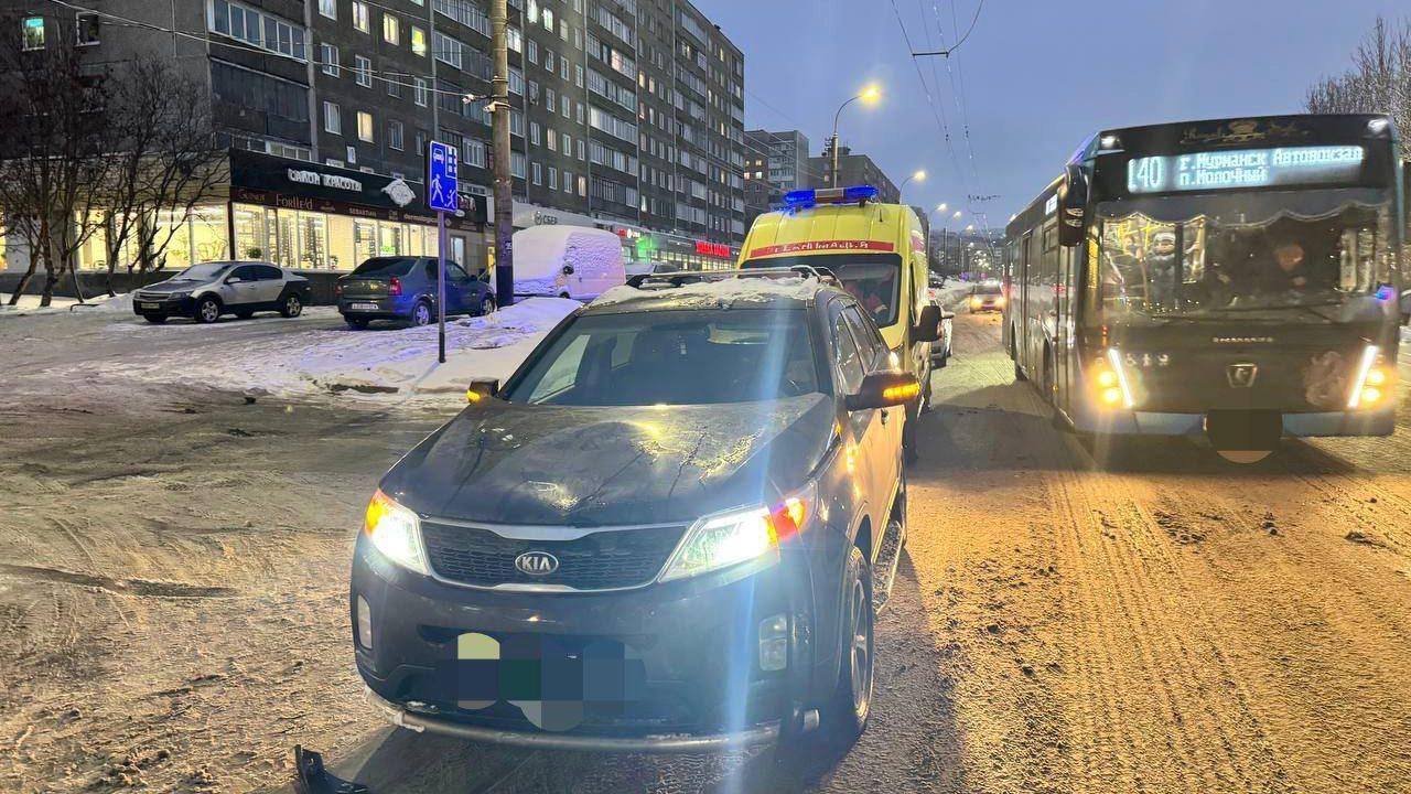 На Кольском проспекте в Мурманске сбили пешехода